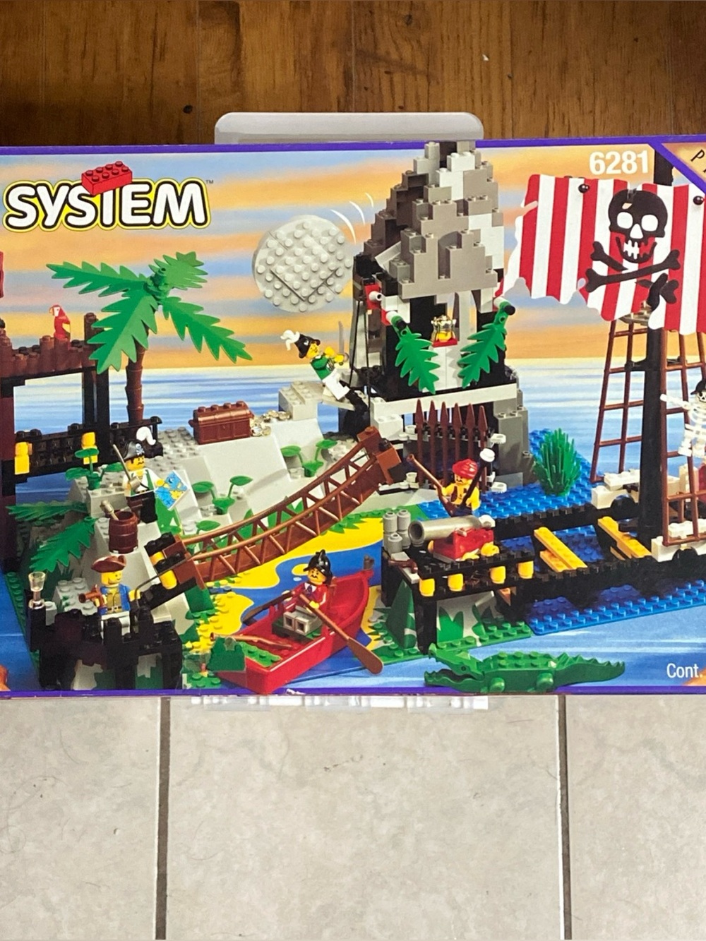 Vintage LEGO System Pirates Perilous Pitfall 6281 In 1997 New Retired